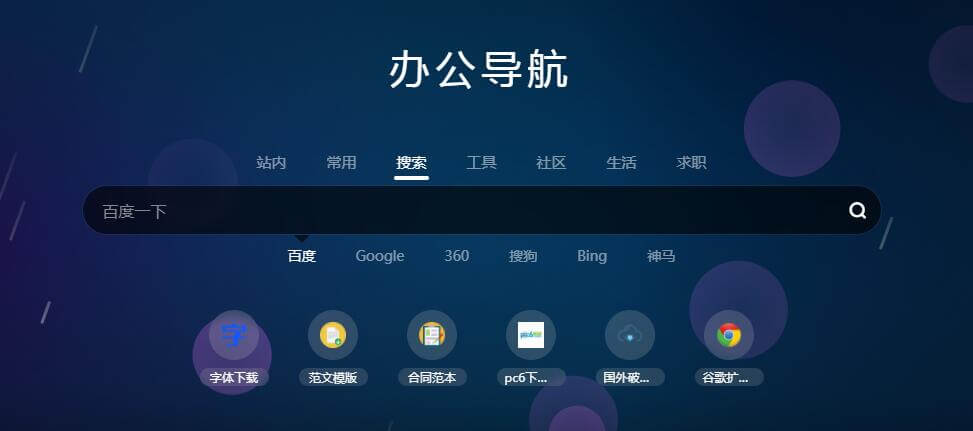 如何使用辦公人導航自定義收藏及自己的導航主頁插圖1 如何使用辦公人導航自定義收藏及自己的導航主頁插圖1