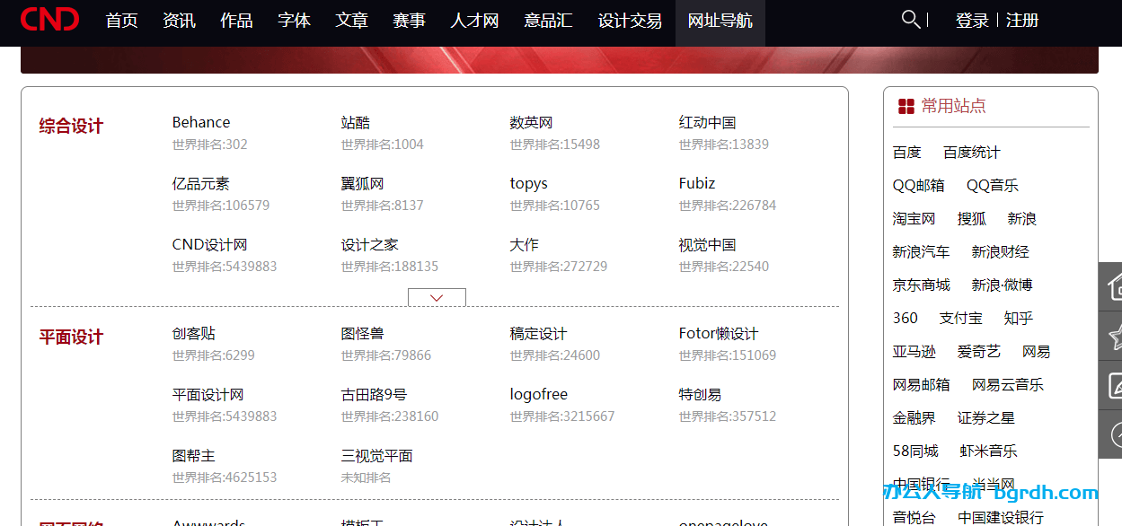 CND設計網址導航插圖