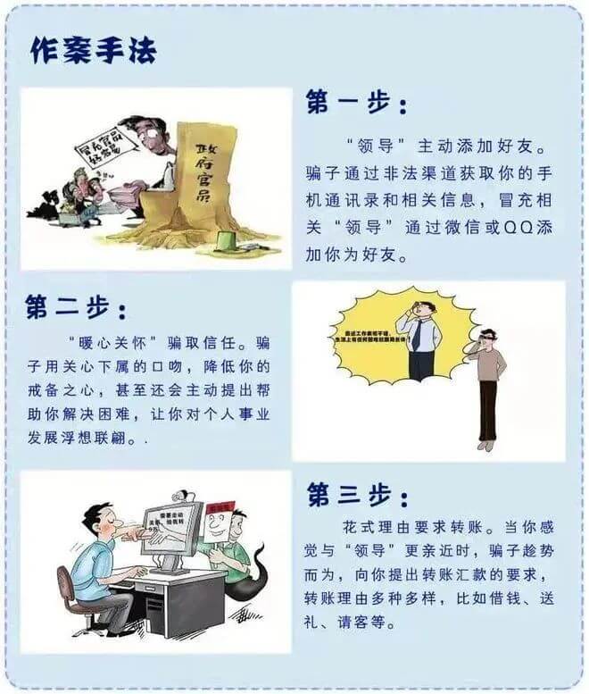 常見冒充熟人詐騙套路插圖3 常見冒充熟人詐騙套路插圖3