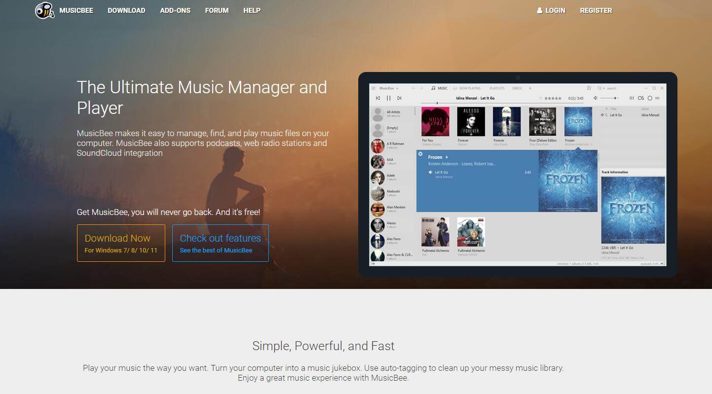 MusicBee插圖 MusicBee插圖