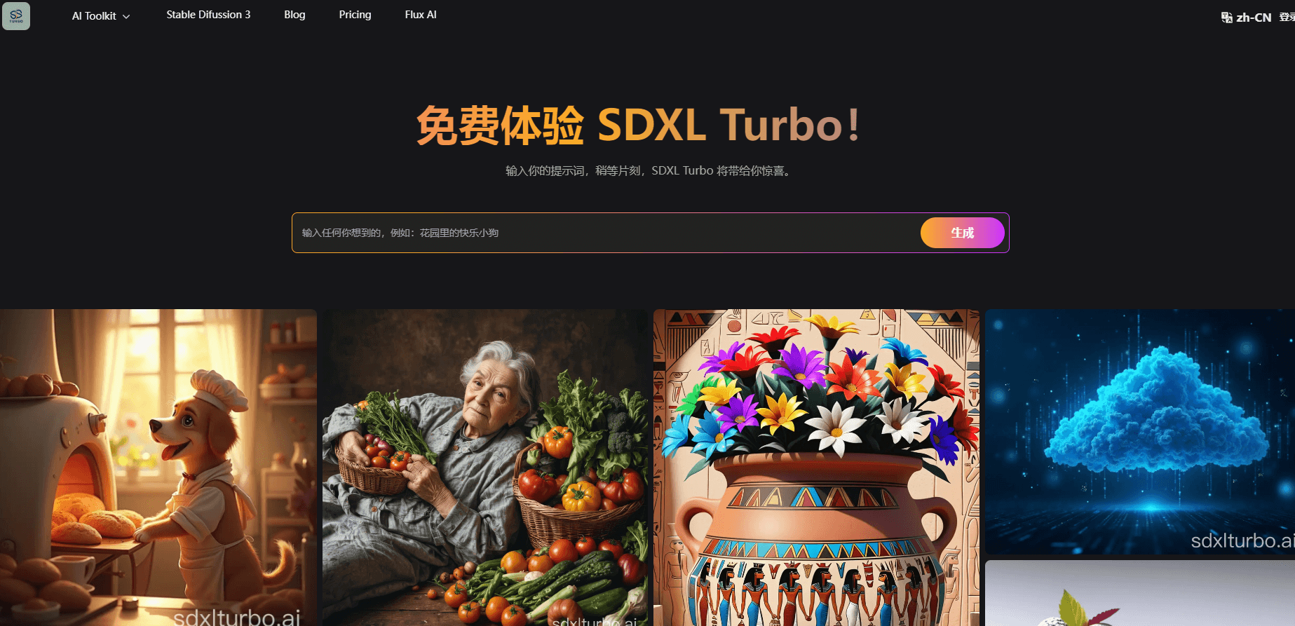SDXL Turbo插圖