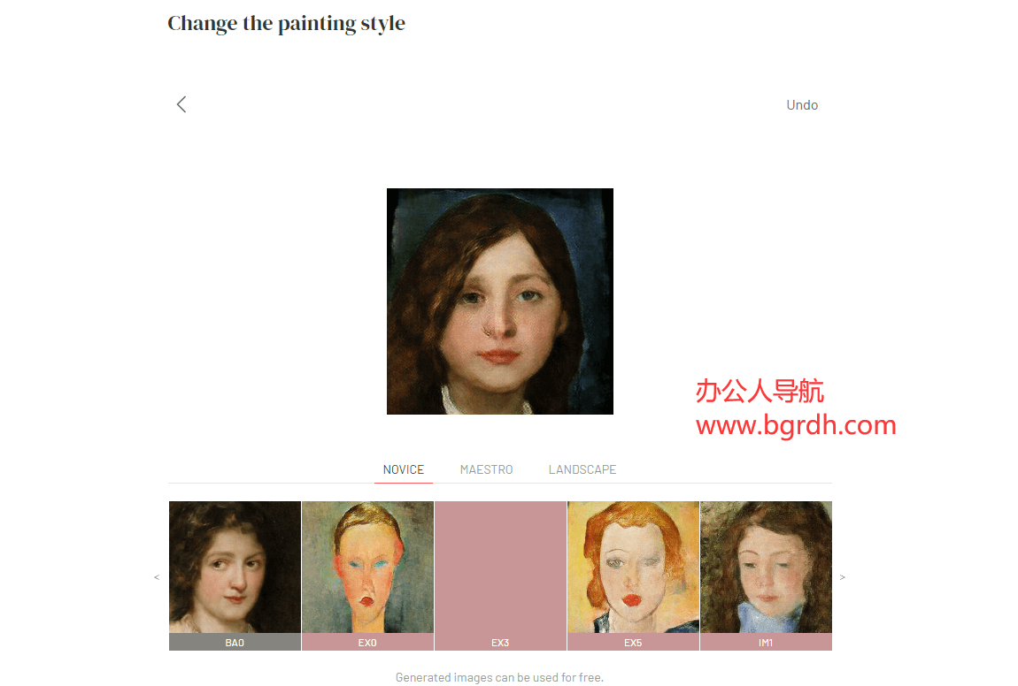 照片變油畫插圖 照片變油畫插圖