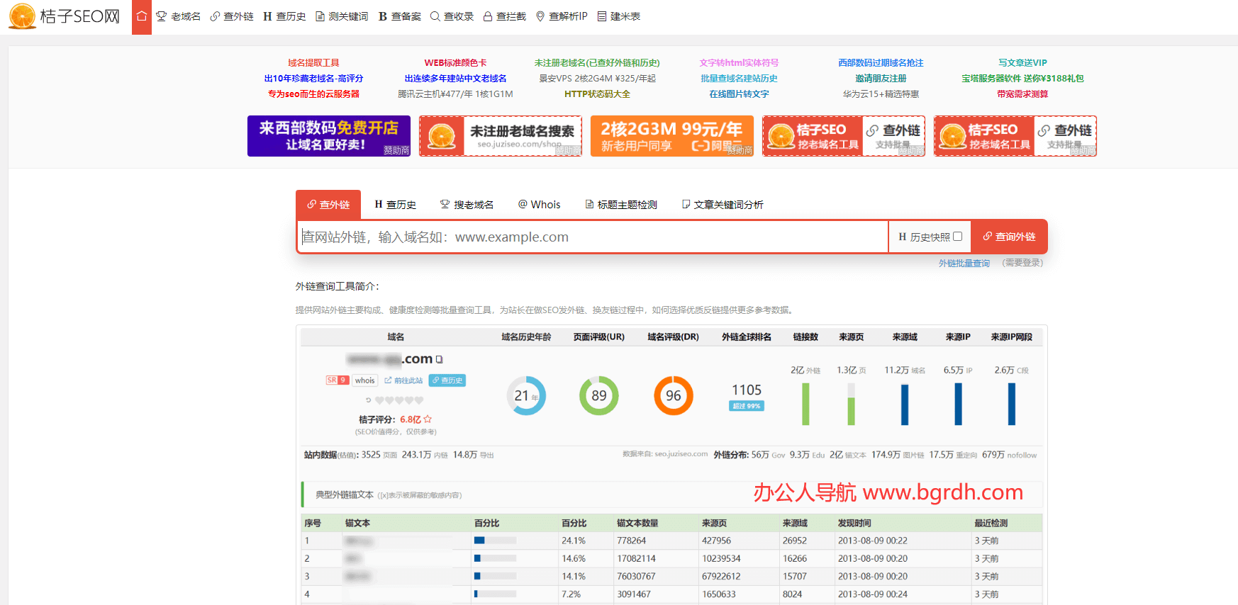 域名歷史外鏈查詢插圖 域名歷史外鏈查詢插圖