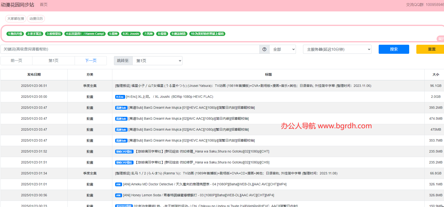 動漫花園同步站插圖