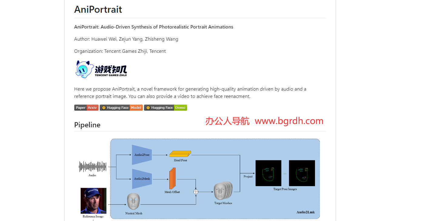 AniPortrait插圖 AniPortrait插圖