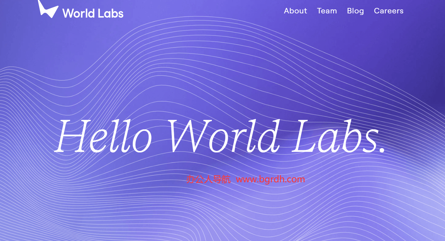 WorldLabs插圖