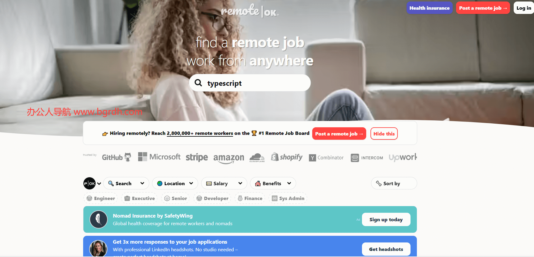 RemoteOK插圖 RemoteOK插圖