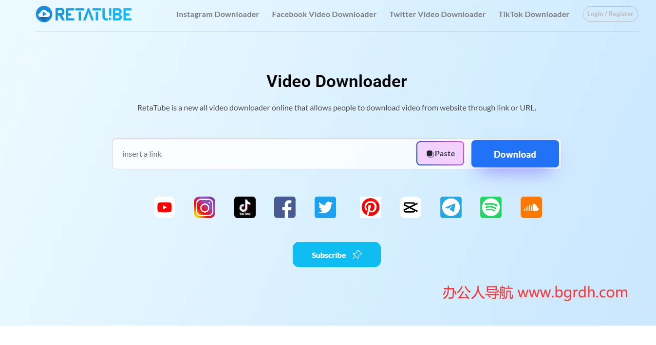 RetaTube插圖 RetaTube插圖