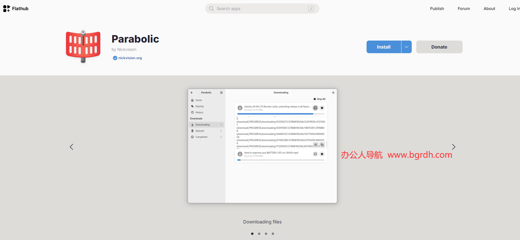 Parabolic插圖 Parabolic插圖