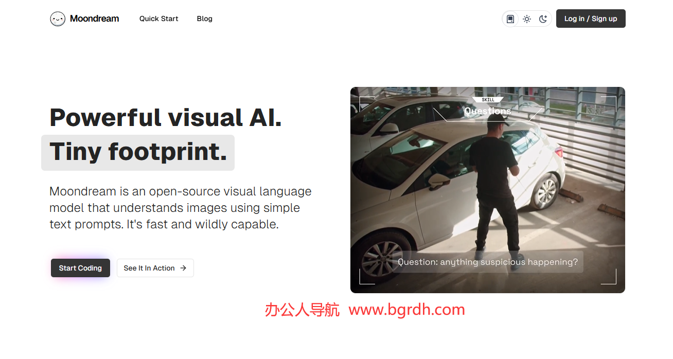 Moondream插圖 Moondream插圖