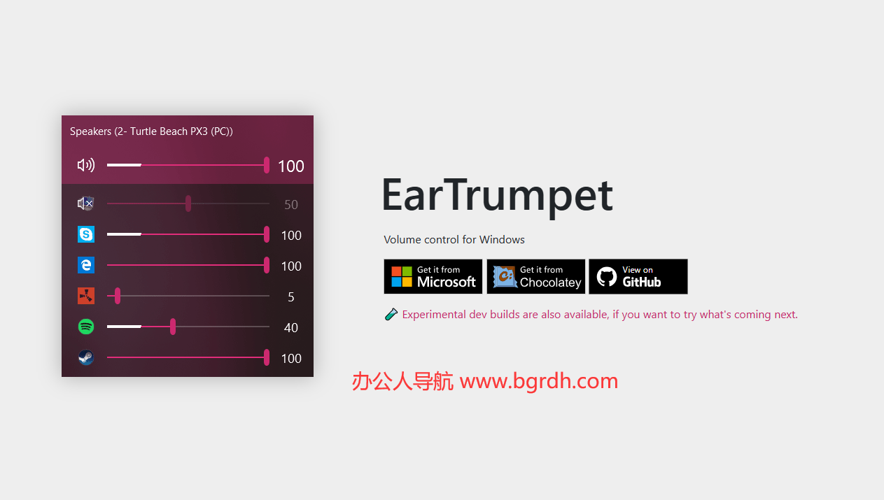 EarTrumpet插圖 EarTrumpet插圖