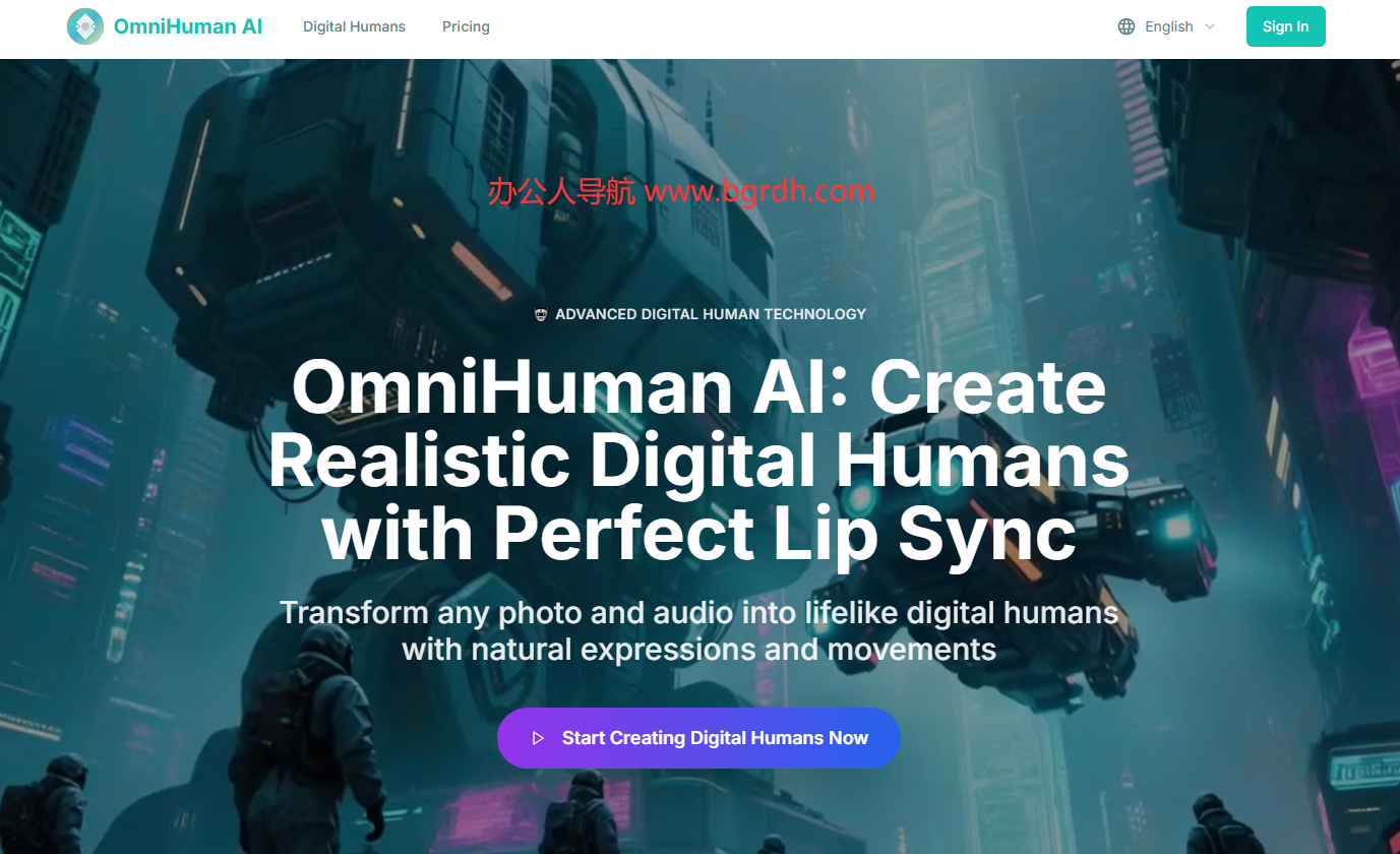 OmniHuman AI插圖 OmniHuman AI插圖