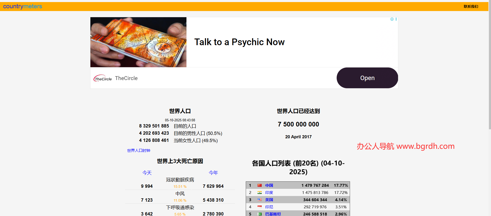 CountryMeters插圖 CountryMeters插圖