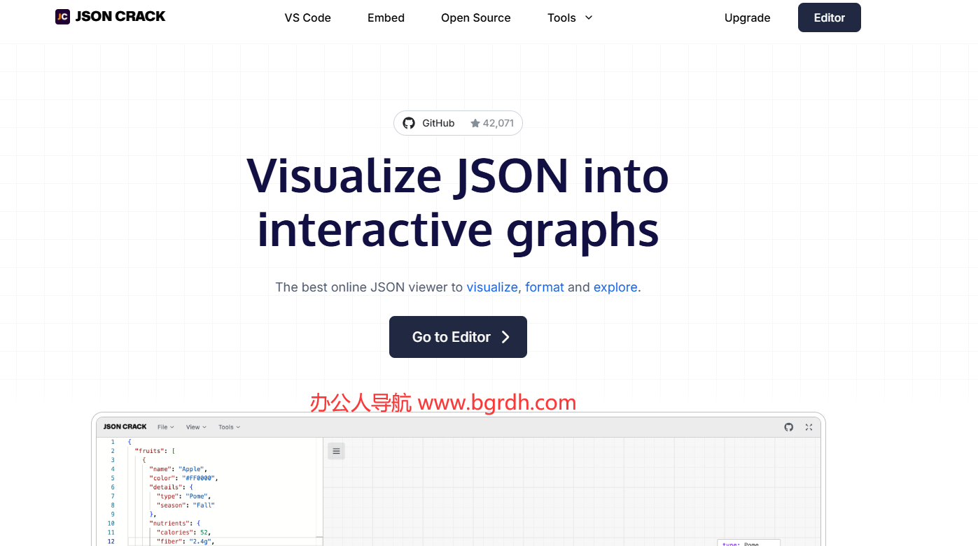JSON Crack插圖 JSON Crack插圖