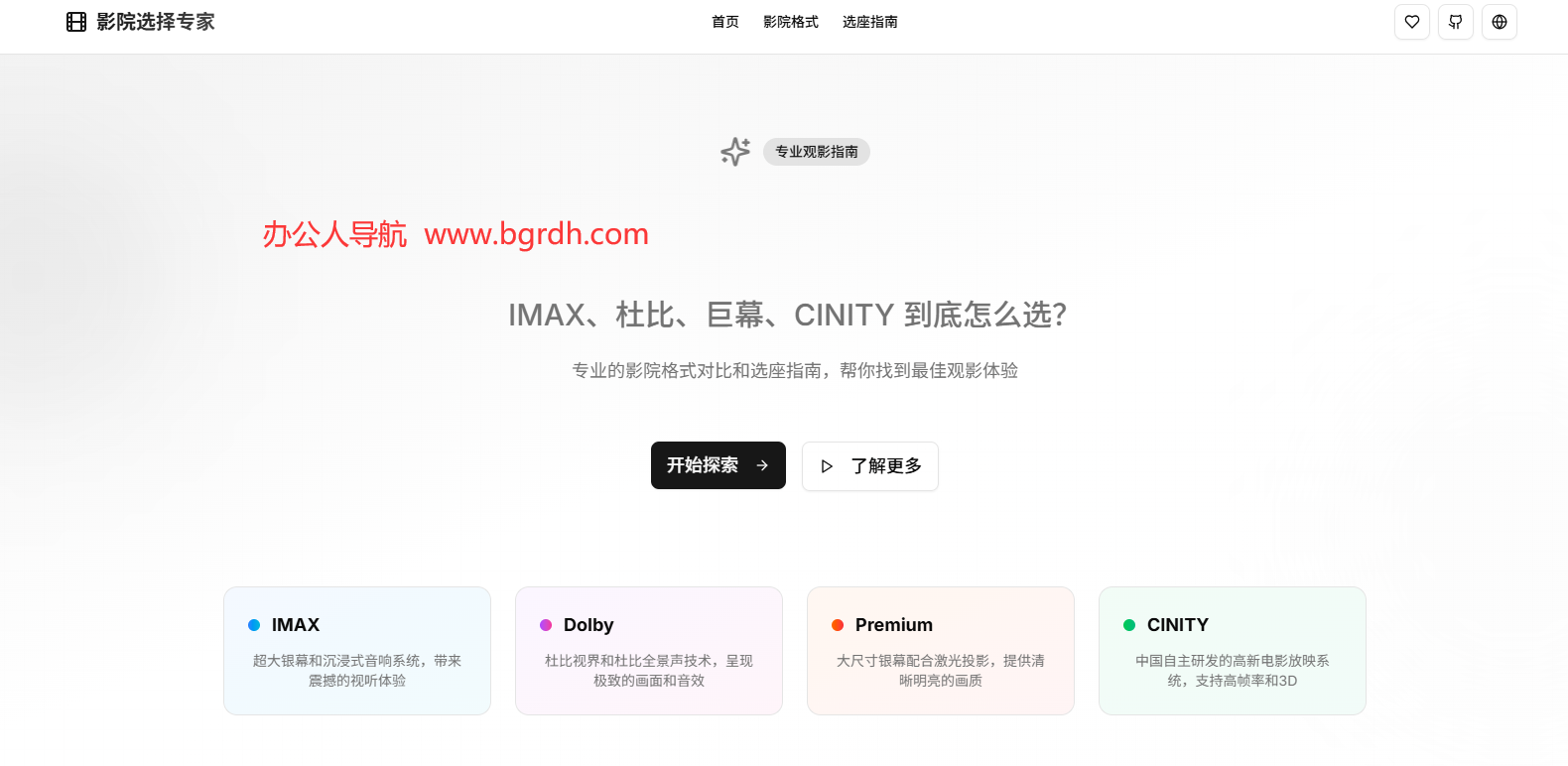 影院選擇專家插圖