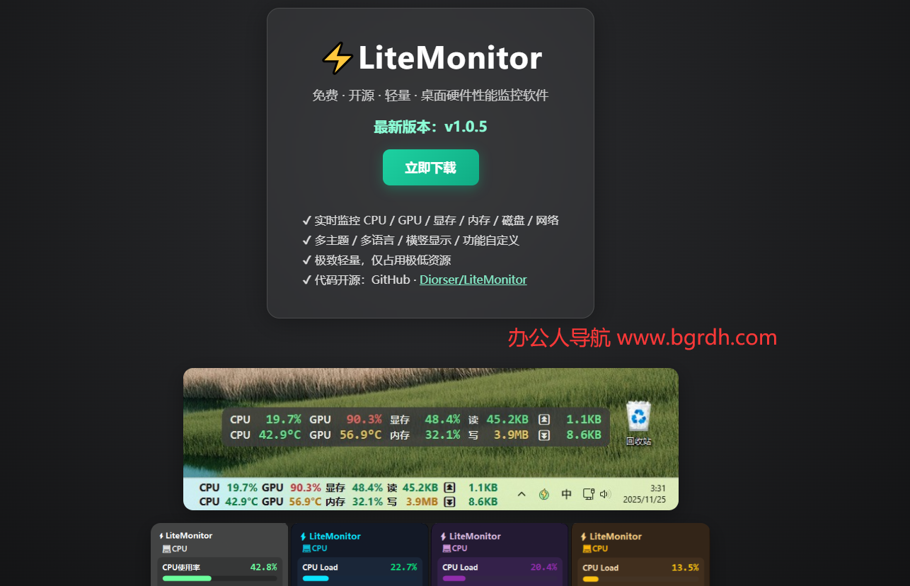 LiteMonitor插圖