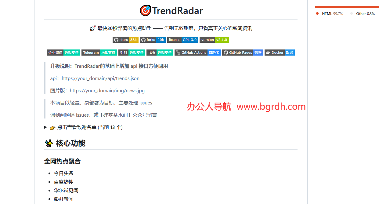 TrendRadar插圖 TrendRadar插圖